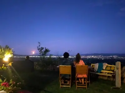 Paesaggio naturale nelle vicinanze del bed & breakfast