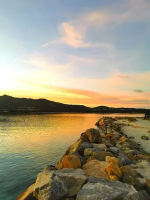 Paesaggio naturale nelle vicinanze dell'affittacamere
