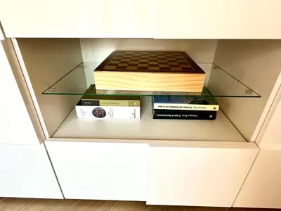 Biblioteca nell'appartamento