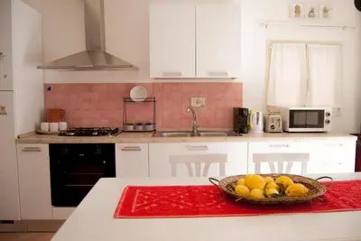 Cucina o angolo cottura di Sotza’s Little House