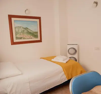 Letto o letti in una camera di Sotza’s Little House