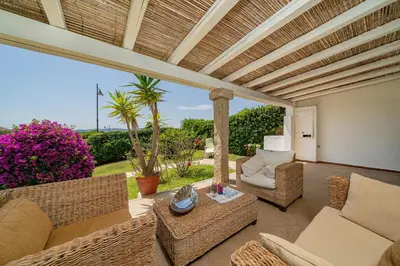 Area soggiorno di Casa Hermes by Wonderful Italy