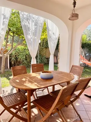 Giardino di ISS Travel, Molly's Garden - 2-bedroom apartment with air-condition