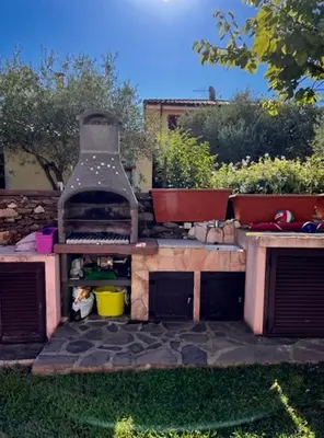 Attrezzature per barbecue disponibili per gli ospiti della villa