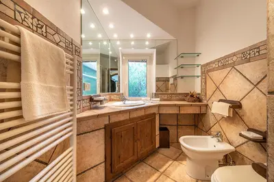 Bagno di Holiday home in Cala Gonone Nuoro Provinz 40363