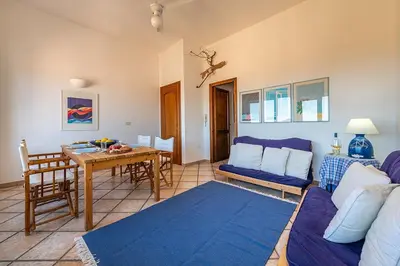 Area soggiorno di Holiday home in Cala Gonone Nuoro Provinz 40363