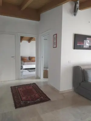 Letto o letti in una camera di Casa Ghirthalos