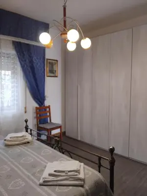 Letto o letti in una camera di Sa Pramma