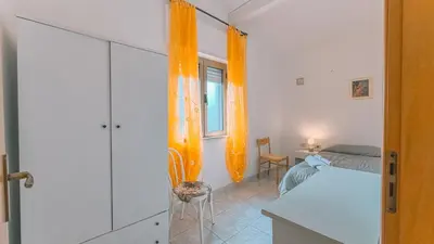 Letto o letti in una camera di Sa Pramma
