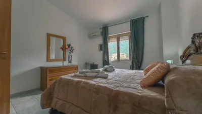 Letto o letti in una camera di Sa Pramma