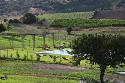 Paesaggio naturale nelle vicinanze della casa vacanze