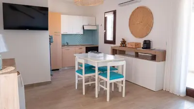 Cucina o angolo cottura di residence lu soli budoni affitti