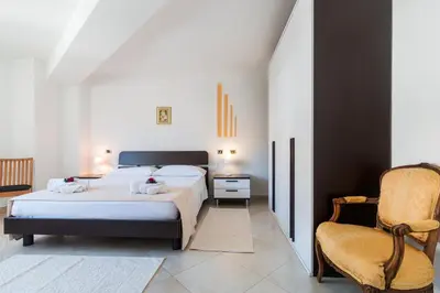 Letto o letti in una camera di Royal Suite Apartment
