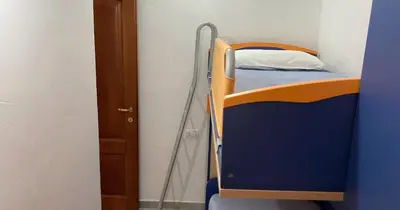 Letto o letti in una camera di Casa Amalia