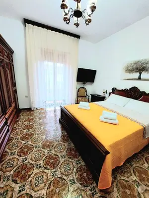Letto o letti in una camera di CASA Peppa