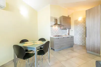 Cucina o angolo cottura di Vista Mare Apartment 4