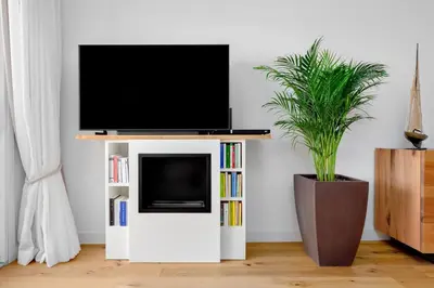 TV o dispositivi per l'intrattenimento presso Olbia Luxury Apartment