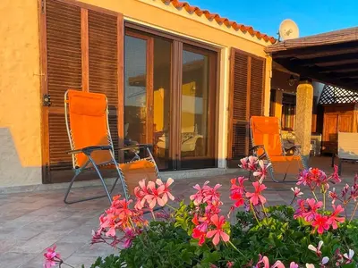 Patio o area all'aperto di Sandy Cove Patio Villa sul Mare