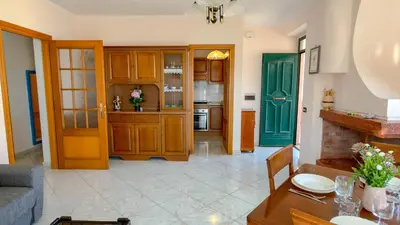 Cucina o angolo cottura di Appartamento l'Ulivo