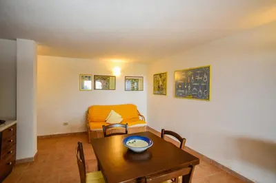 Area soggiorno di La Rosa dei Venti Apts