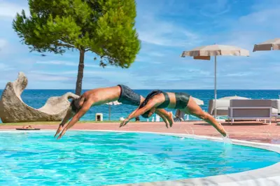 Piscina di AMASEA Resort o nelle vicinanze