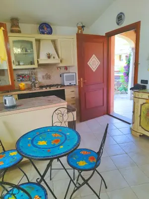 Cucina o angolo cottura di Villa Liberty Budoni