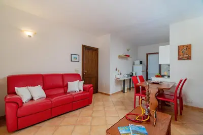 Area soggiorno di Casa Helen by Wonderful Italy