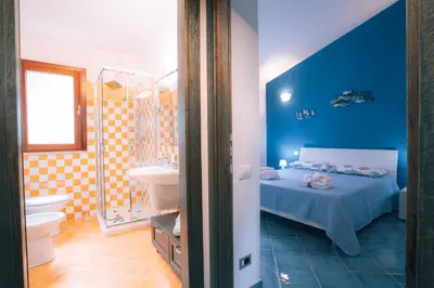 Letto o letti in una camera di Frank's Home