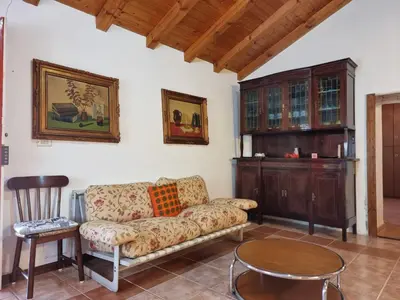 Area soggiorno di Casa Monte Rena