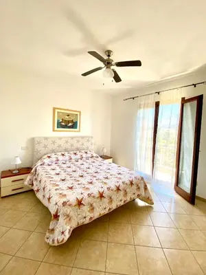 Letto o letti in una camera di Casetta Pitz