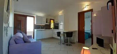 Cucina o angolo cottura di Splendido appartamento Parco F. Noce