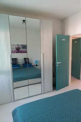 Letto o letti in una camera di Casa Ilaria Calaliberotto