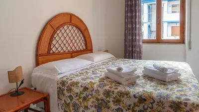 Letto o letti in una camera di Sea view balcony