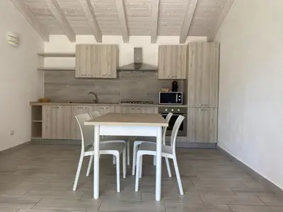 Cucina o angolo cottura di Villetta 6 La Caletta