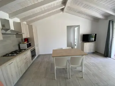 Cucina o angolo cottura di Villetta 6 La Caletta