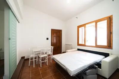 Letto o letti in una camera di Mera House
